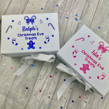 Load image into Gallery viewer, Personalised Luxury Small Children's Christmas Eve Box, Christmas Gift, Family Christmas Eve Box