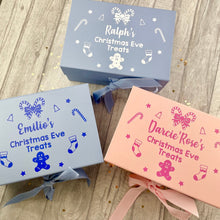 Load image into Gallery viewer, Personalised Luxury Small Children's Christmas Eve Box, Christmas Gift, Family Christmas Eve Box