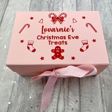 Load image into Gallery viewer, Personalised Luxury Small Children's Christmas Eve Box, Christmas Gift, Family Christmas Eve Box