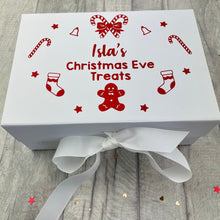 Load image into Gallery viewer, Personalised Luxury Small Children's Christmas Eve Box, Christmas Gift, Family Christmas Eve Box