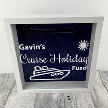 Load image into Gallery viewer, Personalised Holiday Cruise Saving Fund Money box