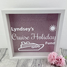 Load image into Gallery viewer, Personalised Holiday Cruise Saving Fund Money box