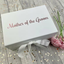 Load image into Gallery viewer, Personalised Newborn Baby Small Keepsake Gift Box