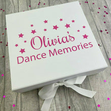 Load image into Gallery viewer, Personalised Dance Memories Keepsake Gift Box