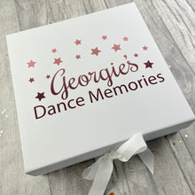 Load image into Gallery viewer, Personalised Dance Memories Keepsake Gift Box