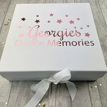 Load image into Gallery viewer, Personalised Dance Memories Keepsake Gift Box