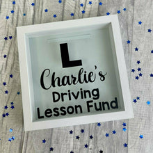 Load image into Gallery viewer, Driving Lesson Fund, Learner Driver Money Box, Personalised Saving Gift