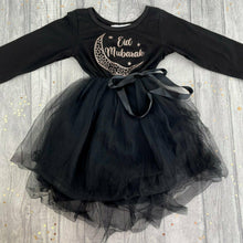 Load image into Gallery viewer, Eid Mubarak Girls Tutu Dress - Little Secrets Clothing