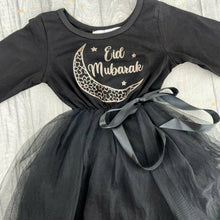 Load image into Gallery viewer, Eid Mubarak Girls Tutu Dress - Little Secrets Clothing