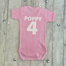 Load image into Gallery viewer, Personalised England Football Romper