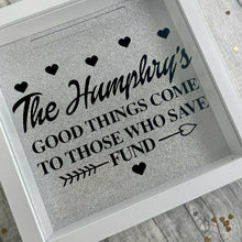 Load image into Gallery viewer, Family Personalised Money box Saving Fund