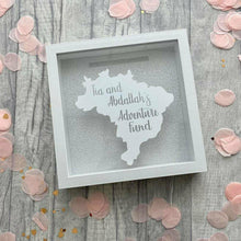 Load image into Gallery viewer, Personalised Adventure Fund Map Money Box