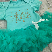 Load image into Gallery viewer, Personalised First Eid Tutu Romper
