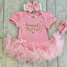 Load image into Gallery viewer, Personalised First Eid Tutu Romper