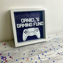 Load image into Gallery viewer, Personalised 'Gaming Fund' Money Saving Box Gift