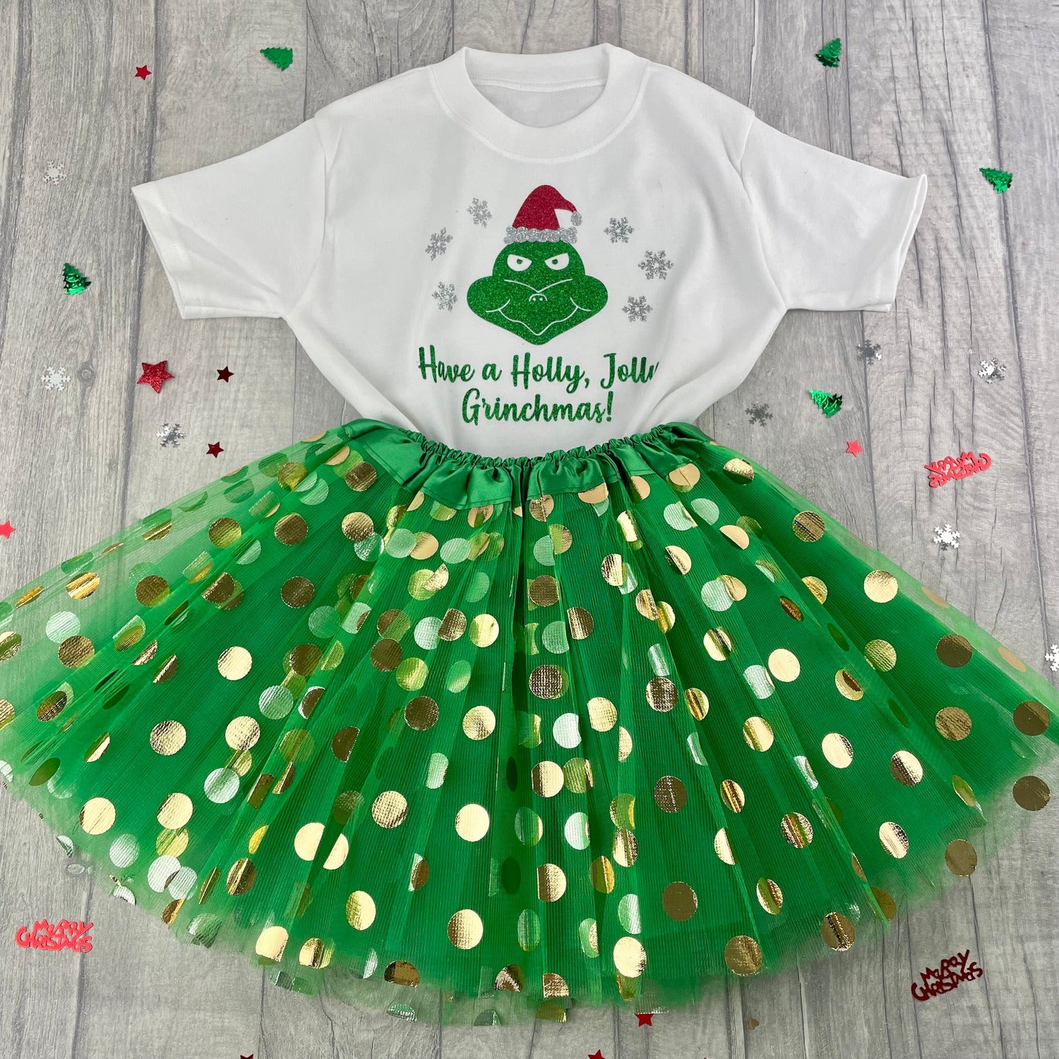Halloween Grinch Dress For Toddlers Grinch Santa Claus Toddler Costume