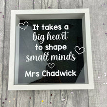 Load image into Gallery viewer, Personalised Teacher Quote Frame Gift, Thank you Teacher