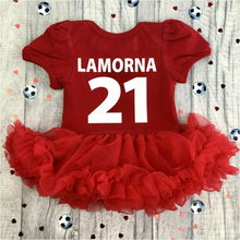 Load image into Gallery viewer, Personalised England Football Tutu Romper