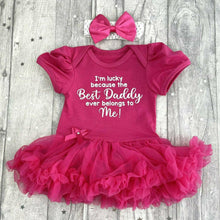 Load image into Gallery viewer, Best Daddy Ever Tutu Romper