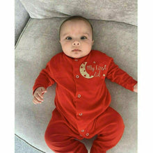 Load image into Gallery viewer, My First Eid Newborn Sleepsuit