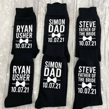 Load image into Gallery viewer, Wedding Socks Personalised Groom / Best Man Socks