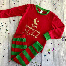 Load image into Gallery viewer, Eid Mubarak Personalised Pyjamas