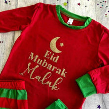 Load image into Gallery viewer, Eid Mubarak Personalised Pyjamas