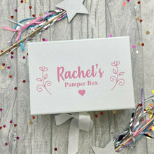 Load image into Gallery viewer, Personalised Pamper Box Small Keepsake Gift Box
