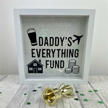 Load image into Gallery viewer, Personalised Everything Fund, White Money Box Saving Fund