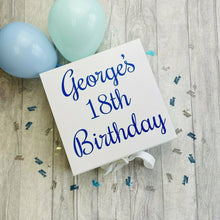 Load image into Gallery viewer, Personalised Milestone Birthday Gift / Memory Box / Keepsake Box - Little Secrets Clothing