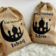 Load image into Gallery viewer, Personalised Eid Mubarak Celebration, Present/Gift Sack