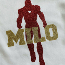 Load image into Gallery viewer, Personalised Iron Man Baby Boy Romper Marvel Superhero