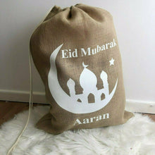 Load image into Gallery viewer, Personalised Eid Mubarak Celebration, Present/Gift Sack