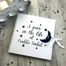 Load image into Gallery viewer, A Year in the life of...Baby Boy or Girl Personalised Memories Scrapbook Gift