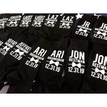 Load image into Gallery viewer, Wedding Socks Personalised Groom / Best Man Socks