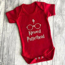 Load image into Gallery viewer, Harry Potter Newest Potter Head Short Sleeve Romper