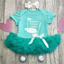Load image into Gallery viewer, Daddy's Future Caddy Tutu Romper