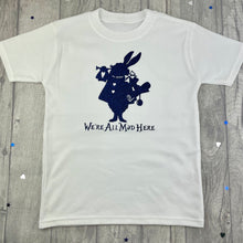 Load image into Gallery viewer, Alice in Wonderland The White Rabbit Childrens T-shirt