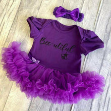 Load image into Gallery viewer, Bee-utiful Summer Baby Girl Tutu Romper, Bumble Bee