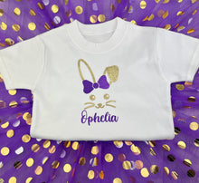 Load image into Gallery viewer, Girls Personalised Easter Skirt & T-shirt Set - Little Secrets Clothing