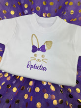 Load image into Gallery viewer, Girls Personalised Easter Skirt & T-shirt Set - Little Secrets Clothing