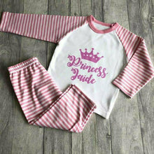 Load image into Gallery viewer, Personalised Princess Pink Pyjamas