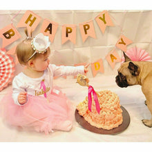 Load image into Gallery viewer, Girl's Personalised Birthday Tutu Dress