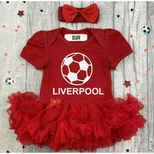 Load image into Gallery viewer, Personalise Your Own Football Tutu Romper - Little Secrets Clothing