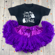 Load image into Gallery viewer, Little Miss Trick or Treat Halloween Outfit, Ghost Costume - Little Secrets Clothing