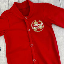 Load image into Gallery viewer, Liverpool's Cutest Fan Sleepsuit