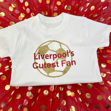 Load image into Gallery viewer, Liverpool Football Girls Outfit Set, T-Shirt & Red Tutu Skirt