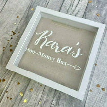 Load image into Gallery viewer, Personalised 'Money Box', Saving Fund Gift