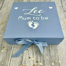 Load image into Gallery viewer, Personalised 'Mum To Be' Keepsake Baby Shower Gift Box
