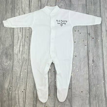 Load image into Gallery viewer, Me & Mummy Love Daddy Newborn Baby Sleepsuit - Little Secrets Clothing